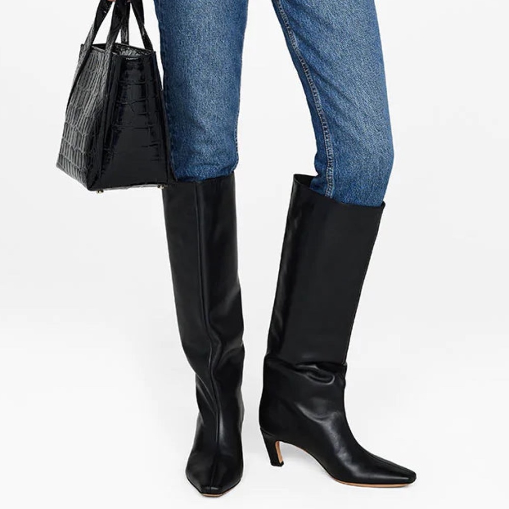 Anine Bing - TALL NOLAN BOOTS - Black - Size 39